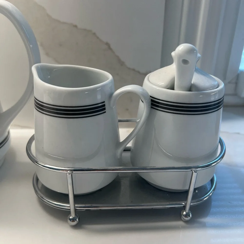 Pottery Barn Coffee Carafe Set
